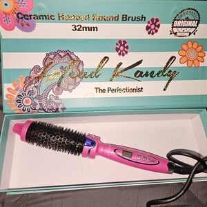 Ceramic Heated Round Brush 32mm - Pink